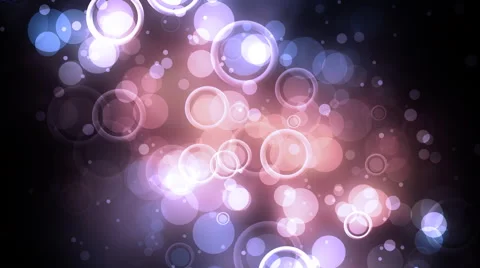 Pink Concentric Circles 動画素材 40887278