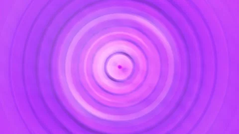 Pink Concentric Rings Video stock 290960272