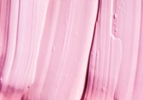 Pink cosmetic texture background, make-up and skincare cosmetics product, cre Stock Photos