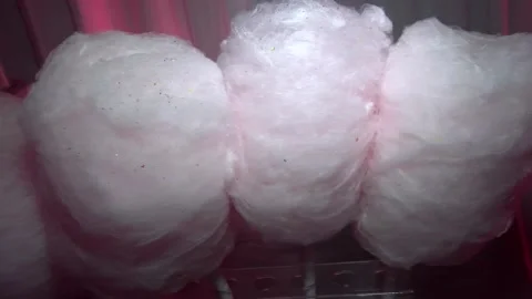 Pink Cotton Candy Video stock 131985797