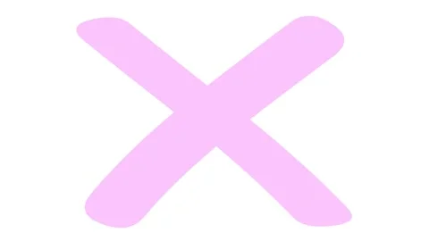 Pink cross white Stock Footage 255735027