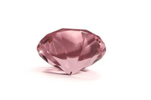 Pink crystal Stock Photos