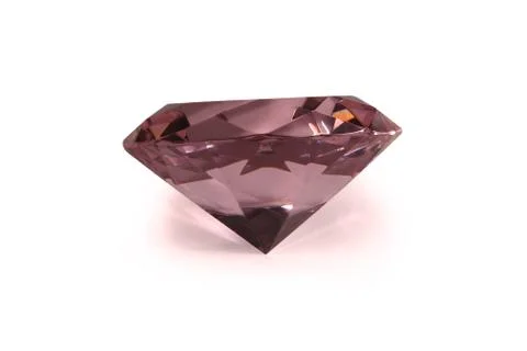 Pink crystal Stock Photos