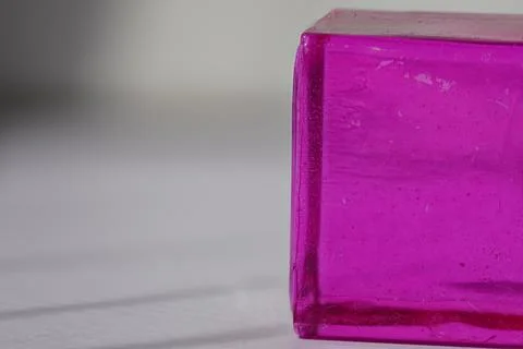 Pink cube Stock Photos