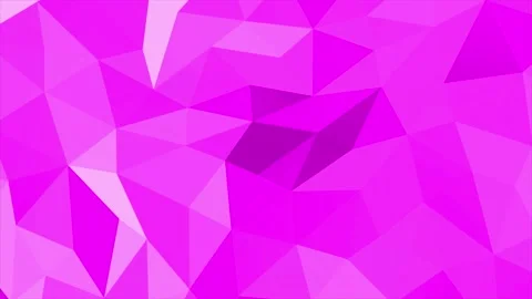 Pink Cubism Lowpoly Mosaic Abstract Background Video stock 201140224