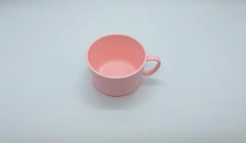 Pink cup Foto stock
