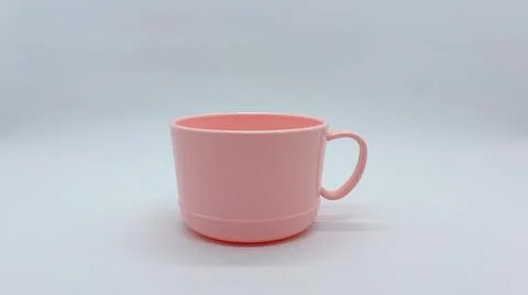 Pink Cup Foto stock