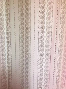 Pink, curtain, pattern, interior, light, texture Stock Photos