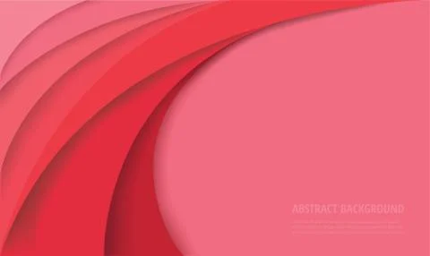 Pink curve template background vector illustration EPS10 Stock Illustration