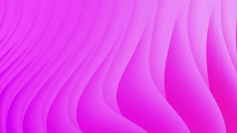 Pink Curve Waves Abstract Motion Background Loop Stock Footage 236675397