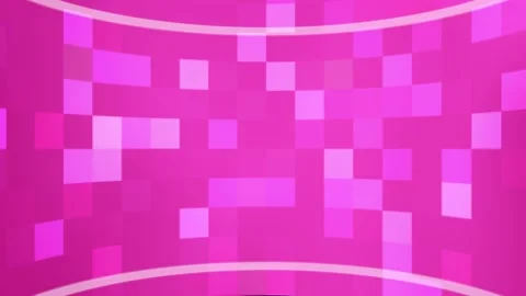Pink Curved Pixelated Background Loop. Stock Footage 286435579
