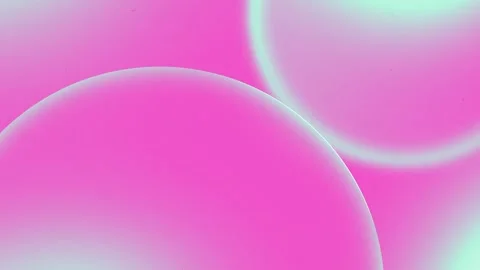 Pink Cyan Abstract Gradient Background with Soft Flowing Curves Stock Footage 341909616