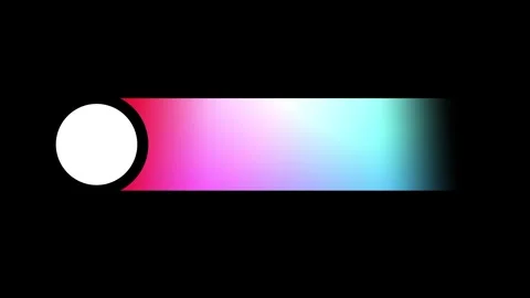 Pink Cyan Gradient Slider Stock Footage 340297267