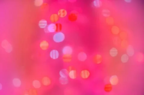 Pink defocused lights background. Stock Illustration