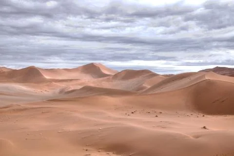 Pink desert Stock Photos