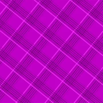 Pink Diagonal Plaid Pattern Seamless Tartan Textile Design Background For F.. Stock Illustration