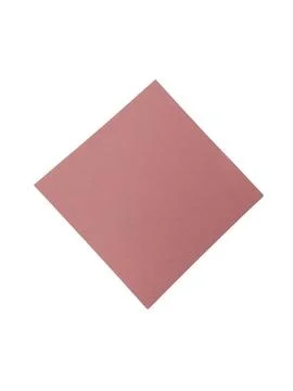 Pink diamond shape on black background isolated silhouette 库存插图
