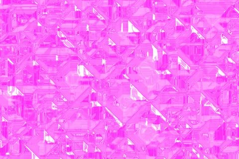 Pink digital crystals pattern background texture illustration Stock Illustration
