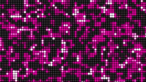 Pink Digital Dots Motion Background Stock Footage 320852022