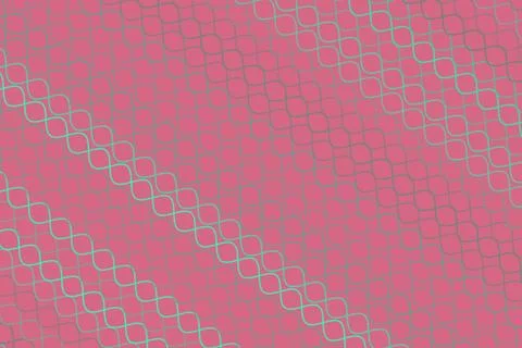 Pink digital pattern with hexagon shapes and pixel background Stockillustratie