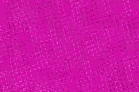 Pink digital pixel background with purple accents Stock Illustration