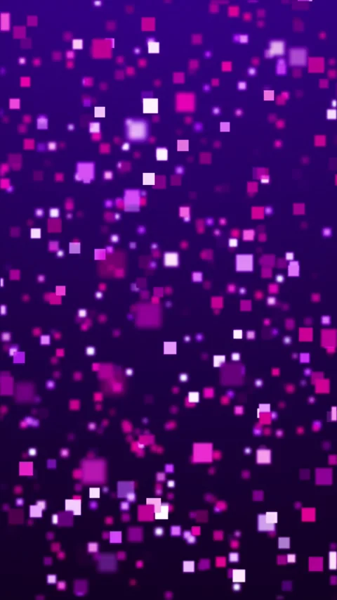 Pink Digital Squares Stock Footage 311279358