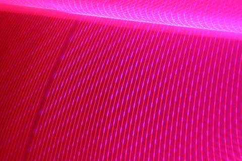 Pink digital tech background design with abstract illuminated lines 스톡 일러스트