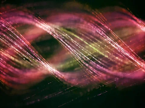 Pink DNA Lines Stock Footage 73619179