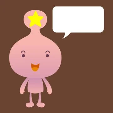 Pink doll Illustrazione stock