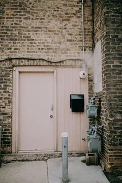Pink Door Stock Photos