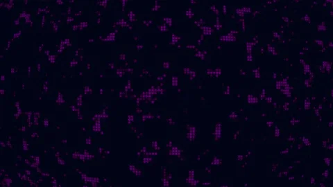 Pink Dots Digital Motion Background Stock Footage 320851779