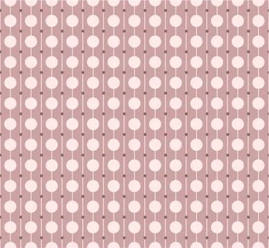 Pink dots seamless pattern. Vector Illustration Stock Illustration