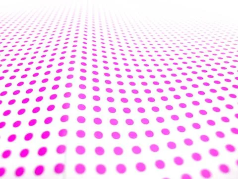 Pink dotted background dotted background ,model released, Symbolfoto Copyr... Stockfoto's