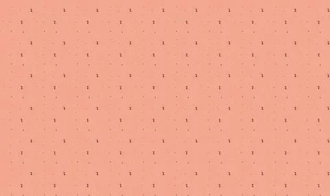 Pink dotted background with small black dots Ilustración de archivo