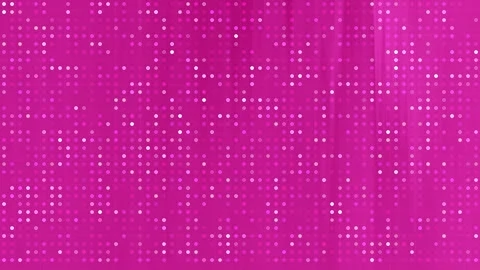 Pink Dotted Grid Abstract Digital Background Loop. Stock Footage 286774936