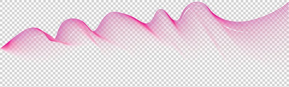 Pink Dotted Mountain Range Landscape Stock Illustration