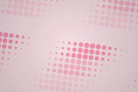 Pink dotted pattern with soft background for design Stock Photos