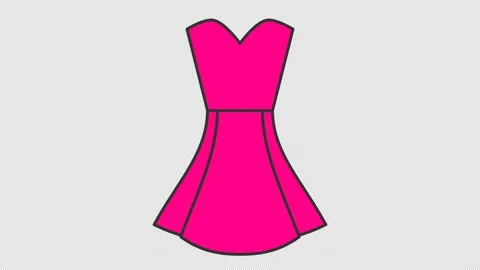 Pink dress Stock-Footage 342194410