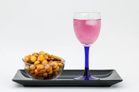 Pink drink Stock Photos