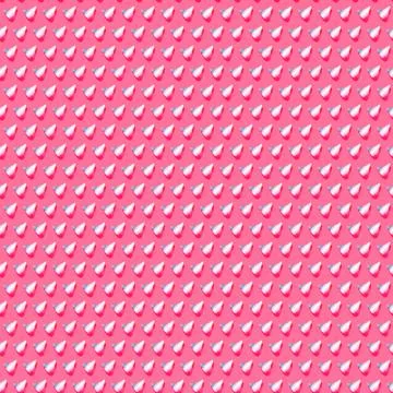 Pink drops pattern Illustrazione stock