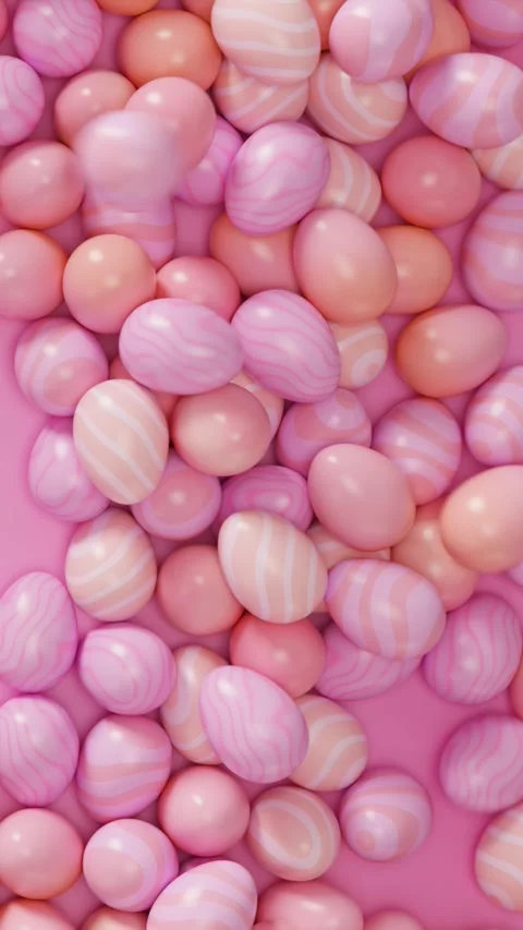Pink Easter background Stock Footage 304174415