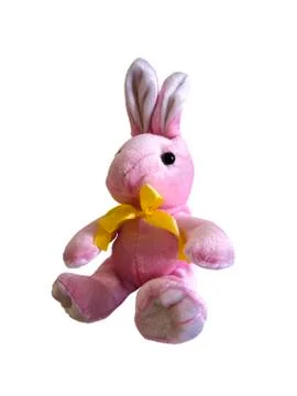Pink Easter Bunny Stock Photos