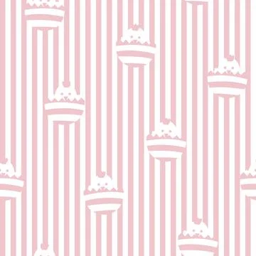 Pink Easter Egg Seamless Pattern Background 스톡 일러스트