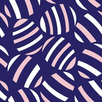Pink Easter Egg Seamless Pattern Background イラスト素材