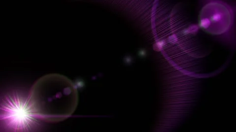 Pink Elegant Lens Flare Stock Footage 42463170