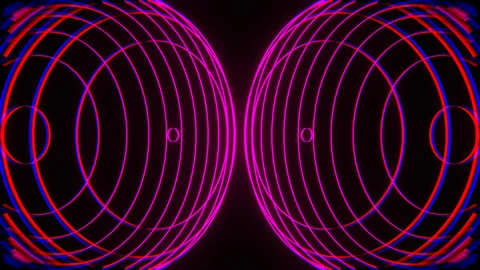 Pink Endless Underrated Path Background VJ Loop in 4K Stock Footage 344578708