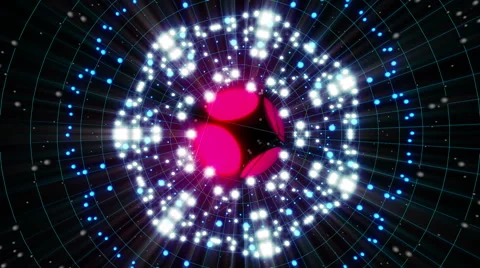 Pink Energy Sphere VJ Loop 2 Video stock 52582269