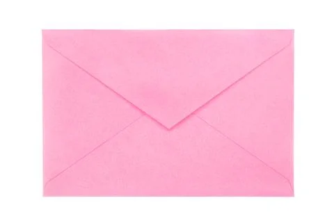 Pink envelope Stock Photos