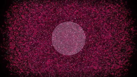 Pink exploding particles background Stock Footage 172169982