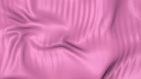 Pink fabric background. 3D animation of fabric, liquids in full screen. Stock Footage 220955976